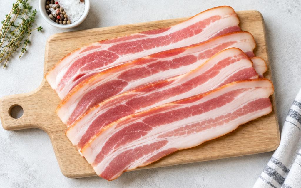 Reference photo of back bacon / cured loin